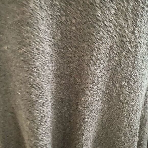 Size S/M Black soft open front long sleeved sweater Debut - Picture 5 of 8